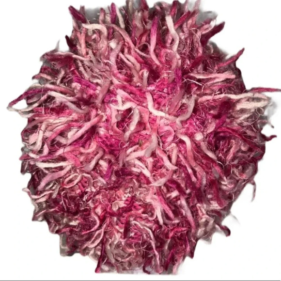 ZOONI EUC GIRLS TODDLER BOUTIQUE PINK HAT WINTER SIZE 2 - 5 YEARS - Picture 3 of 4